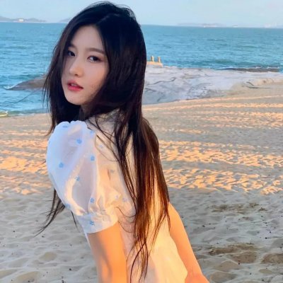橙色女孩
